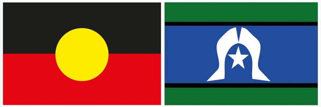 Indigenous and Torres Strait Islander flags